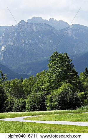 "View to the Kampenwand Mountain, Chiemgau, Upper Bavaria, Bavaria, Germany, Europe" View Large Photo Image Stock Image - "View to the Kampenwand Mountain, Chiemgau, Upper Bavaria, Bavaria, Germany, Europe". Fotosearch