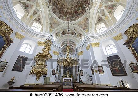 "View towards the altar of Laxenburg Church, Baroque churchv, Hauptplatz, Laxenburg, Lower Austria, Austria, Europe" View Large Photo Image Stock Photograph - "View towards the altar of Laxenburg Church, Baroque churchv, Hauptplatz, Laxenburg, Lower Austria, Austria, Europe". Fotosearch