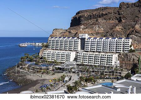 "View towards the Hotel Taurito Princess, Puerto Rico, Gran Canaria, Canary Islands, Spain, Europe, PublicGround, North America" View Large Photo Image Stock Image - "View towards the Hotel Taurito Princess, Puerto Rico, Gran Canaria, Canary Islands, Spain, Europe, PublicGround, North America". Fotosearch
