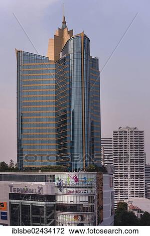 "View towards the Terminal 21 shopping centre, Sukhumvit Road, skyline, Bangkok, Thailand, Asia" View Large Photo Image Stock Image - "View towards the Terminal 21 shopping centre, Sukhumvit Road, skyline, Bangkok, Thailand, Asia". Fotosearch