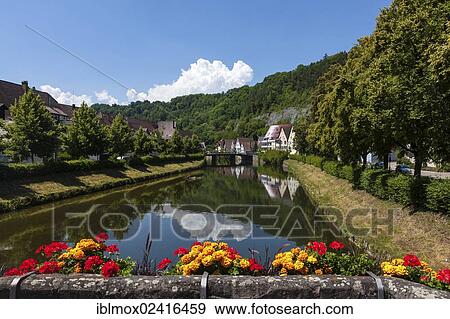 View towards the village of Glatt, Black Forest, Baden-Wuerttemberg, Germany, Europe, PublicGround, Europe View Large Photo Image Stock Photo - View towards the village of Glatt, Black Forest, Baden-Wuerttemberg, Germany, Europe, PublicGround, Europe. Fotosearch