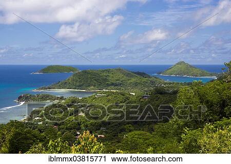 "View towards Therese Island, Mahe, Seychelles, Africa" View Large Photo Image Stock Image - "View towards Therese Island, Mahe, Seychelles, Africa". Fotosearch