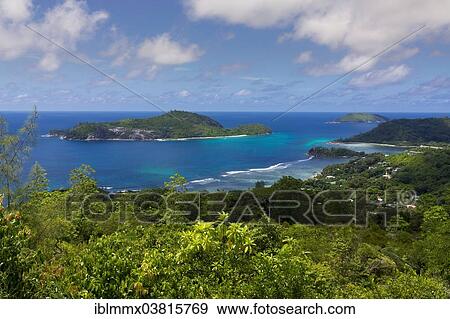 "View towards Therese Island, Mahe, Seychelles, Africa" View Large Photo Image Stock Photo - "View towards Therese Island, Mahe, Seychelles, Africa". Fotosearch
