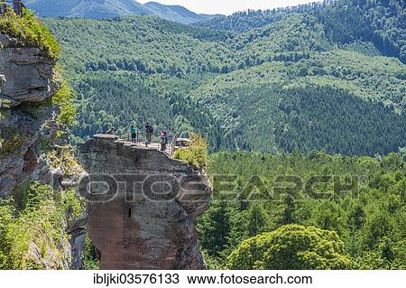 "Viewing platform at Burg Fleckenstein Castle or Chateau du Fleckenstein, near Lembach, Departement Bas-Rhin, Alsace, France, Europe" View Large Photo Image Stock Image - "Viewing platform at Burg Fleckenstein Castle or Chateau du Fleckenstein, near Lembach, Departement Bas-Rhin, Alsace, France, Europe". Fotosearch