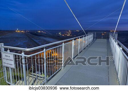 "Viewing platform, Garzweiler II open-cast lignite mine, Juchen, North Rhine-Westphalia, Germany, Europe" View Large Photo Image Stock Photograph - "Viewing platform, Garzweiler II open-cast lignite mine, Juchen, North Rhine-Westphalia, Germany, Europe". Fotosearch