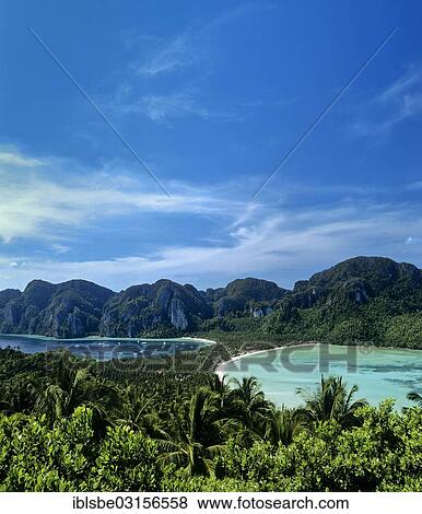 "Views of Ton Sai and Lo Dalam Beach, Ko Phi Phi Don, Phi Phi Islands, Krabi Province, Southern Thailand, Thailand, Asia" View Large Photo Image Stock Photo - "Views of Ton Sai and Lo Dalam Beach, Ko Phi Phi Don, Phi Phi Islands, Krabi Province, Southern Thailand, Thailand, Asia". Fotosearch