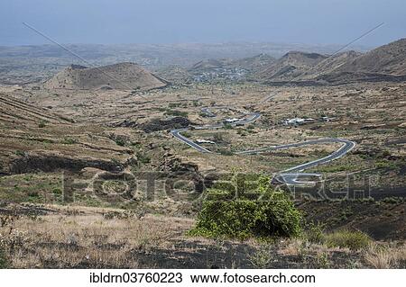 "Views over the volcanic landscape, Fogo National Park, Fogo island, Cape Verde, Africa" View Large Photo Image Stock Image - "Views over the volcanic landscape, Fogo National Park, Fogo island, Cape Verde, Africa". Fotosearch