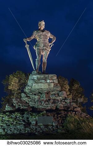 "Viking Monument, bronze statue on a stone plinth in the spotlight, Vangsnes, Sognefjord, Sogn og Fjordane, Norway, Europe" View Large Photo Image Stock Photograph - "Viking Monument, bronze statue on a stone plinth in the spotlight, Vangsnes, Sognefjord, Sogn og Fjordane, Norway, Europe". Fotosearch