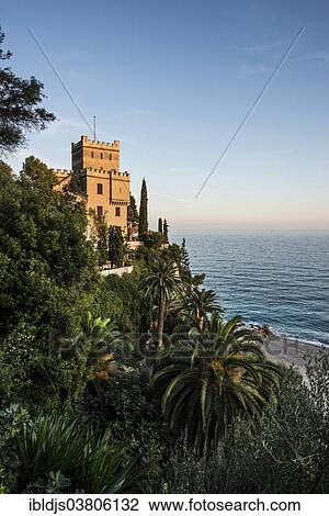 "Villa by the sea, Finale Ligure, Riviera di Ponente, Liguria, Italy, Europe" View Large Photo Image Stock Image - "Villa by the sea, Finale Ligure, Riviera di Ponente, Liguria, Italy, Europe". Fotosearch