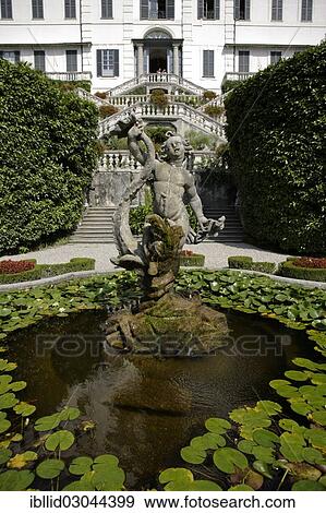 Stock Photo - "Villa Carlotta, Museum and Botanical Garden, Villa Carlotta, Tremezzo, Lombardy, Italy, Europe". Fotosearch
