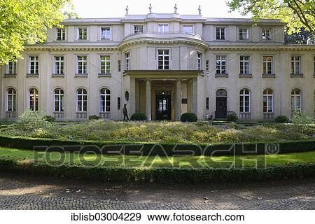 "Villa, House of the Wannsee Conference, Am Grossen Wannsee, Wannsee, Zehlendorf, Berlin, Germany, Europe" View Large Photo Image Stock Photo - "Villa, House of the Wannsee Conference, Am Grossen Wannsee, Wannsee, Zehlendorf, Berlin, Germany, Europe". Fotosearch