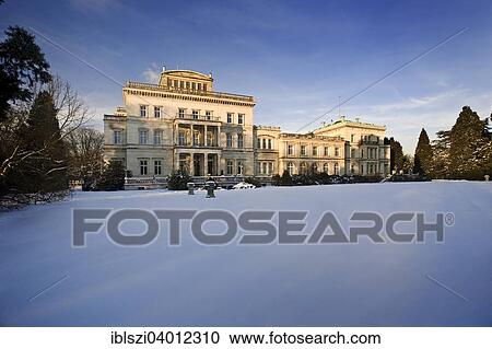 "Villa Hugel mansion, Essen, Ruhr district, North Rhine-Westphalia, Germany, Europe" View Large Photo Image Stock Image - "Villa Hugel mansion, Essen, Ruhr district, North Rhine-Westphalia, Germany, Europe". Fotosearch