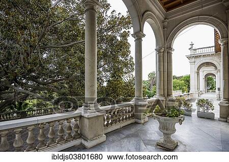 Stock Image - "Villa Ormond, Sanremo, Imperia Province, Riviera dei Fiori, Liguria, Italy, Europe". Fotosearch