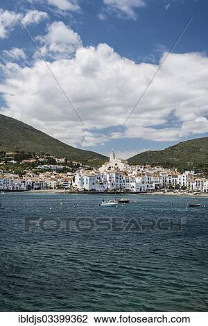 "Village by the sea, Cadaques, Costa Brava, Catalonia, Spain, Europe" View Large Photo Image Stock Image - "Village by the sea, Cadaques, Costa Brava, Catalonia, Spain, Europe". Fotosearch
