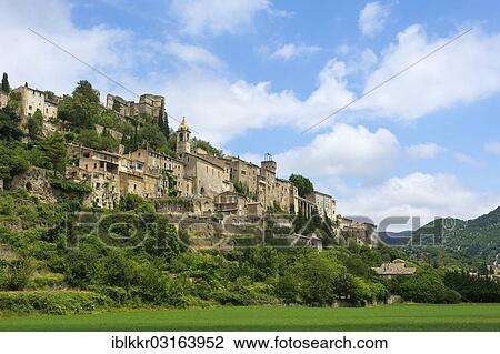"Village, Montbrun les Bains, Provence, Region Provence-Alpes-Cote d? ÇÖAzur, France, Europe" View Large Photo Image Stock Image - "Village, Montbrun les Bains, Provence, Region Provence-Alpes-Cote d? ÇÖAzur, France, Europe". Fotosearch