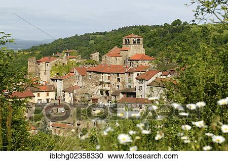 "Village of Auzon, valley of Allier, Haute Loire, Auvergne, France, Europe" View Large Photo Image Stock Image - "Village of Auzon, valley of Allier, Haute Loire, Auvergne, France, Europe". Fotosearch