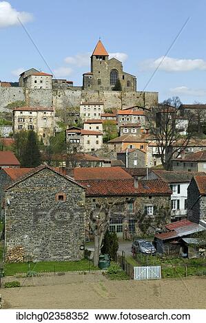"Village of Chanteuges, Haute Loire, Auvergne, France, Europe" View Large Photo Image Stock Image - "Village of Chanteuges, Haute Loire, Auvergne, France, Europe". Fotosearch