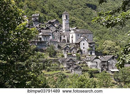 "Village of Corippo, Verzasca Valley, Ticino, Switzerland, Europe" View Large Photo Image Stock Photo - "Village of Corippo, Verzasca Valley, Ticino, Switzerland, Europe". Fotosearch