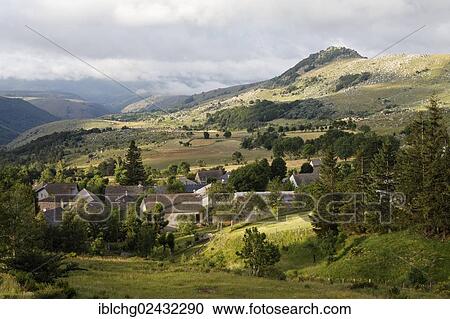"Village of Finiels, the Causses and the Cevennes, UNESCO World Heritage Site, Parc National des Cevennes, Cevennes National Park, UNESCO Biosphere Reserve, Mont Lozere, Le Pont-de-Montvert, Lozere, Languedoc-Roussillon, France, Europe" View Large Photo Image Stock Image - "Village of Finiels, the Causses and the Cevennes, UNESCO World Heritage Site, Parc National des Cevennes, Cevennes National Park, UNESCO Biosphere Reserve, Mont Lozere, Le Pont-de-Montvert, Lozere, Languedoc-Roussillon, France, Europe". Fotosearch