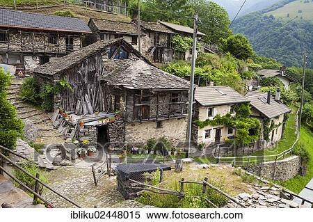 "Village of Indemini, Ticino, Switzerland, Europe" View Large Photo Image Stock Photography - "Village of Indemini, Ticino, Switzerland, Europe". Fotosearch