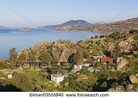 "Village of Kapikiri on Lake Bafa, Lake Bafa, Kapikiri, Mugla Province, Aegean region, Turkey, Asia" View Large Photo Image Stock Image - "Village of Kapikiri on Lake Bafa, Lake Bafa, Kapikiri, Mugla Province, Aegean region, Turkey, Asia". Fotosearch