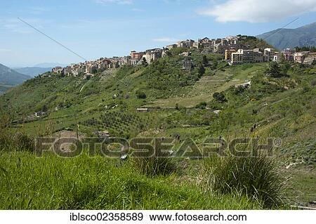 "Village of Polizzi Generosa, Sicily, Italy, Europe" View Large Photo Image Stock Photo - "Village of Polizzi Generosa, Sicily, Italy, Europe". Fotosearch