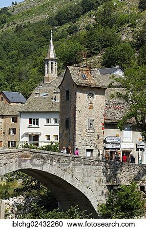 "Village of Pont de Montvert, Mont Lozere, Lozere, Languedoc-Roussillon, France, Europe, Tarn valley, Europe" View Large Photo Image Stock Image - "Village of Pont de Montvert, Mont Lozere, Lozere, Languedoc-Roussillon, France, Europe, Tarn valley, Europe". Fotosearch