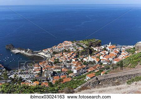 "Village of Porto de Camara de Lobos, Funchal, Porto de Camara de Lobos, Ilha da Madeira, Portugal, Europe" View Large Photo Image Stock Image - "Village of Porto de Camara de Lobos, Funchal, Porto de Camara de Lobos, Ilha da Madeira, Portugal, Europe". Fotosearch
