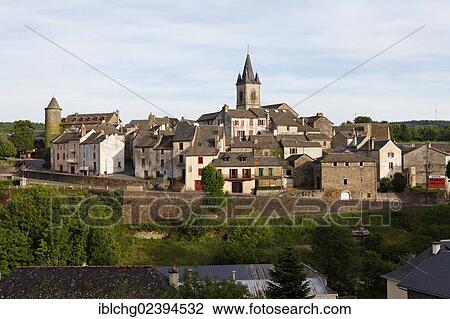 "Village of Salles Curan, Levezou, Aveyron, Midi Pyrenees, France, Europe" View Large Photo Image Stock Image - "Village of Salles Curan, Levezou, Aveyron, Midi Pyrenees, France, Europe". Fotosearch