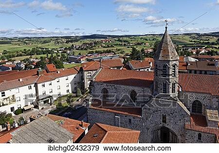"Village of Saugues, Gevaudan, Margeride mountains, Monts de la Margeride, Haute Loire, Auvergne, France, Europe" View Large Photo Image Stock Photo - "Village of Saugues, Gevaudan, Margeride mountains, Monts de la Margeride, Haute Loire, Auvergne, France, Europe". Fotosearch