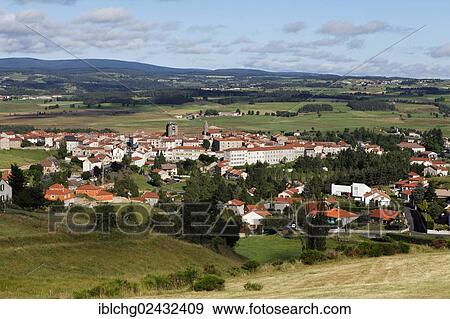 "Village of Saugues, Haute Loire, Auvergne, France, Europe" View Large Photo Image Stock Photo - "Village of Saugues, Haute Loire, Auvergne, France, Europe". Fotosearch