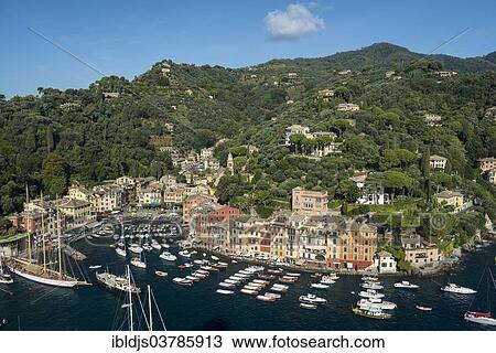"Village on the coast, Portofino, Genoa Province, Liguria, Italy, Europe" View Large Photo Image Stock Image - "Village on the coast, Portofino, Genoa Province, Liguria, Italy, Europe". Fotosearch