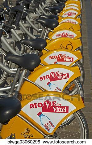 "Villo rental bicycles, Bahnhof Midi, Brussels, Brussels Region, Belgium, Europe" View Large Photo Image Stock Photography - "Villo rental bicycles, Bahnhof Midi, Brussels, Brussels Region, Belgium, Europe". Fotosearch