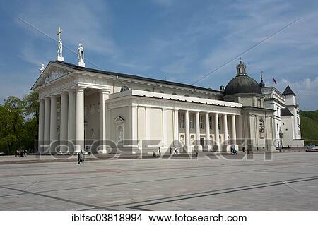 "Vilnius Cathedral, Cathedral Basilica of St Stanislaus and St Vladislav, Vilnius, Lithuania, Baltic States, Europe" View Large Photo Image Picture - "Vilnius Cathedral, Cathedral Basilica of St Stanislaus and St Vladislav, Vilnius, Lithuania, Baltic States, Europe". Fotosearch