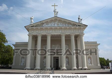 "Vilnius Cathedral, Cathedral Basilica of St Stanislaus and St Vladislav, Vilnius, Lithuania, Baltic States, Europe" View Large Photo Image Stock Photograph - "Vilnius Cathedral, Cathedral Basilica of St Stanislaus and St Vladislav, Vilnius, Lithuania, Baltic States, Europe". Fotosearch