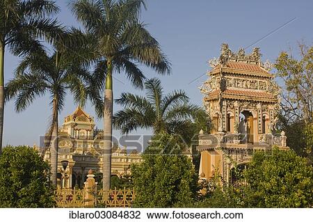 "Vinh Trang Pagoda, My Tho, Mekong-Delta, Vietnam, Asia" View Large Photo Image Stock Image - "Vinh Trang Pagoda, My Tho, Mekong-Delta, Vietnam, Asia". Fotosearch