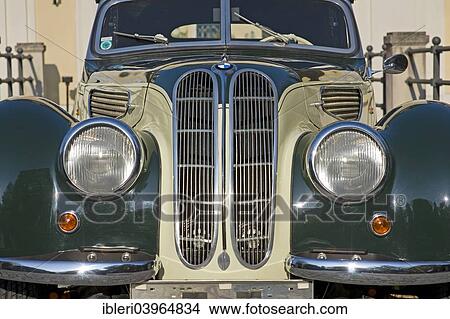 Picture - "Vintage BMW 327-28, convertible, saloon car, built in 1939". Fotosearch