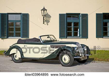 "Vintage BMW 327-28, convertible, saloon car, built in 1939" View Large Photo Image Stock Photography - "Vintage BMW 327-28, convertible, saloon car, built in 1939". Fotosearch