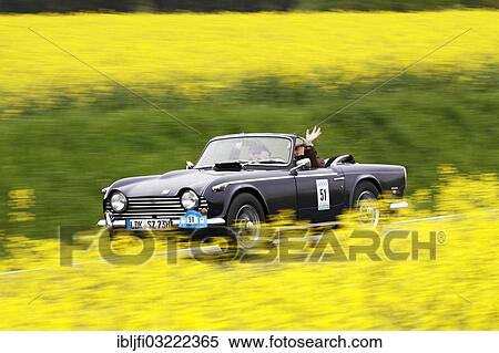 "Vintage Car Rally 2012, Triumph TR 5 PI, Wetzlar, Hesse, Germany, Europe" View Large Photo Image Stock Photography - "Vintage Car Rally 2012, Triumph TR 5 PI, Wetzlar, Hesse, Germany, Europe". Fotosearch