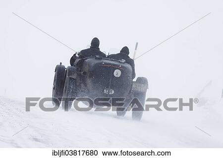"Vintage car rally, WinterRAID 2013, Lagonda M35 Le Mans Rapide, built in 1934, Bernina Pass, St. Moritz, Engadin, Switzerland, Europe" View Large Photo Image Stock Image - "Vintage car rally, WinterRAID 2013, Lagonda M35 Le Mans Rapide, built in 1934, Bernina Pass, St. Moritz, Engadin, Switzerland, Europe". Fotosearch