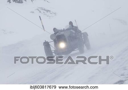 "Vintage car rally, WinterRAID 2013, Lagonda M35 Le Mans Rapide, built in 1934, Bernina Pass, St. Moritz, Engadin, Switzerland, Europe" View Large Photo Image Stock Photo - "Vintage car rally, WinterRAID 2013, Lagonda M35 Le Mans Rapide, built in 1934, Bernina Pass, St. Moritz, Engadin, Switzerland, Europe". Fotosearch