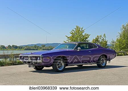Stock Photo - "Vintage Dodge Charger SE, built in 1974". Fotosearch