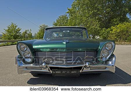 "Vintage Lincoln Premiere Landau, built in 1958" View Large Photo Image Picture - "Vintage Lincoln Premiere Landau, built in 1958". Fotosearch