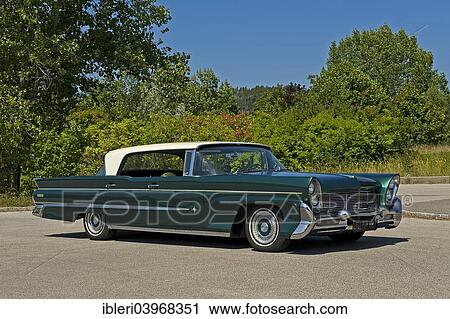 "Vintage Lincoln Premiere Landau, built in 1958" View Large Photo Image Stock Image - "Vintage Lincoln Premiere Landau, built in 1958". Fotosearch