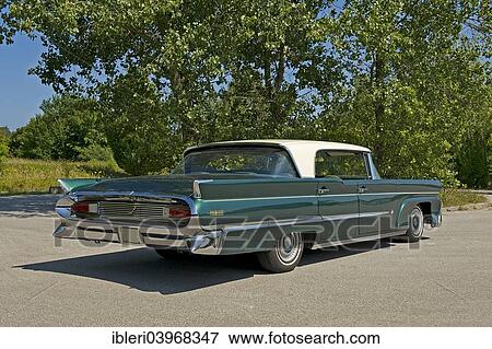 Stock Photo - "Vintage Lincoln Premiere Landau, built in 1958". Fotosearch
