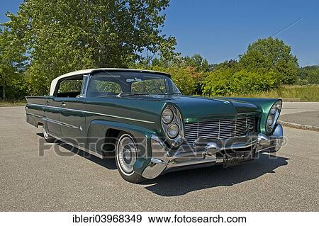 "Vintage Lincoln Premiere Landau, built in 1958" View Large Photo Image Stock Photo - "Vintage Lincoln Premiere Landau, built in 1958". Fotosearch