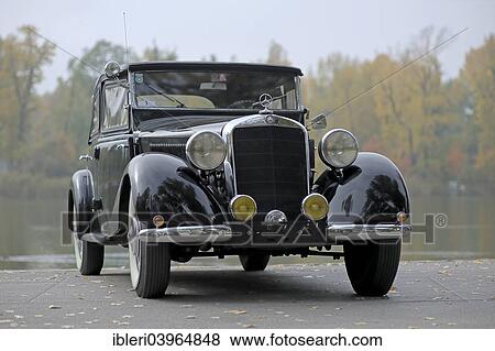 Stock Photo - "Vintage Mercedes-Benz 170D, built in 1938". Fotosearch