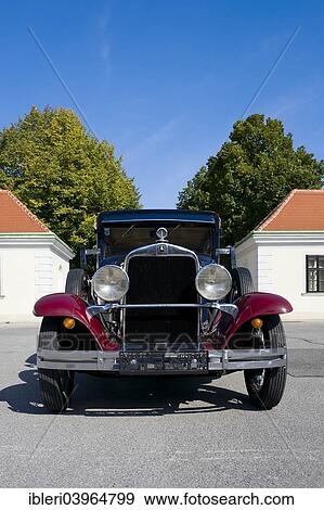 Stock Photo - "Vintage Plymouth Model U, built in 1929". Fotosearch