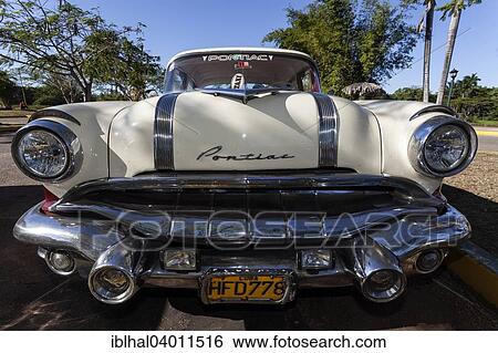 "Vintage Pontiac from the 1950s, front view, Cuba, North America" View Large Photo Image Stock Photograph - "Vintage Pontiac from the 1950s, front view, Cuba, North America". Fotosearch