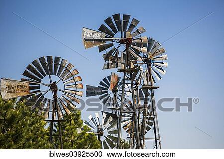 "Vintage windmills, Bowman, North Dakota, United States, North America" View Large Photo Image Stock Image - "Vintage windmills, Bowman, North Dakota, United States, North America". Fotosearch